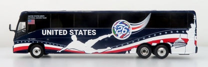 MCI J4500 Coach Équipe Nationale des États-Unis World Cup Iconic Replicas 1:87 - 87-0715