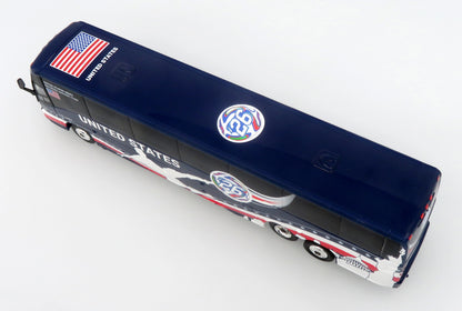 MCI J4500 Coach Équipe Nationale des États-Unis World Cup Iconic Replicas 1:87 - 87-0715