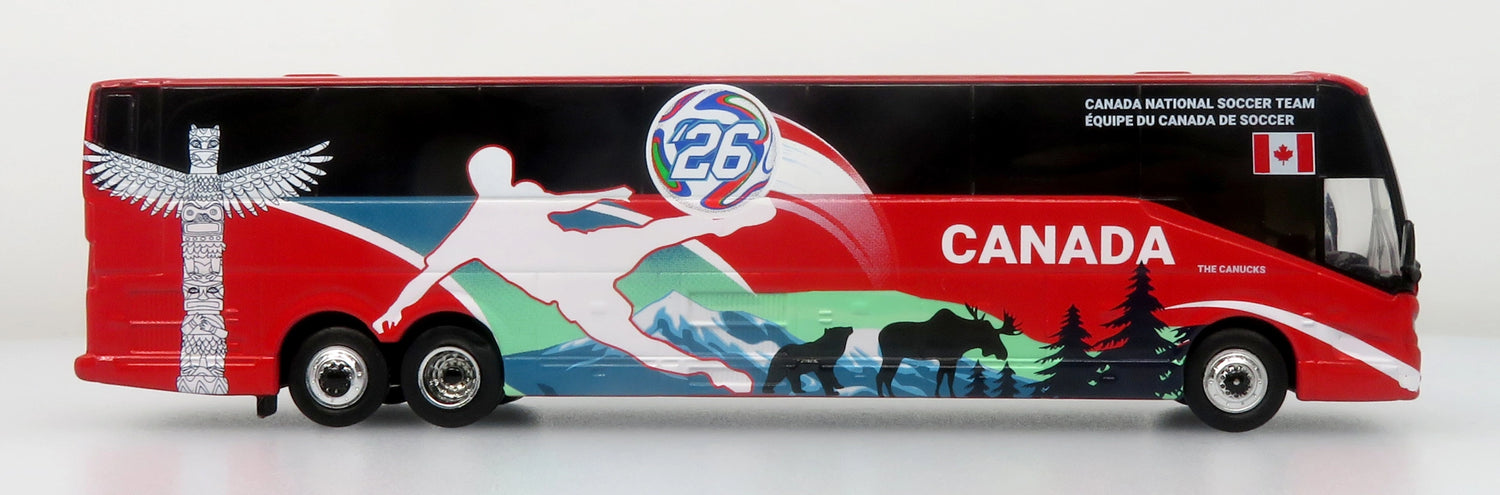 Prevost H3-45 Coach Équipe Nationale du Canada World Cup Iconic Replicas 1:87 - 87-0719