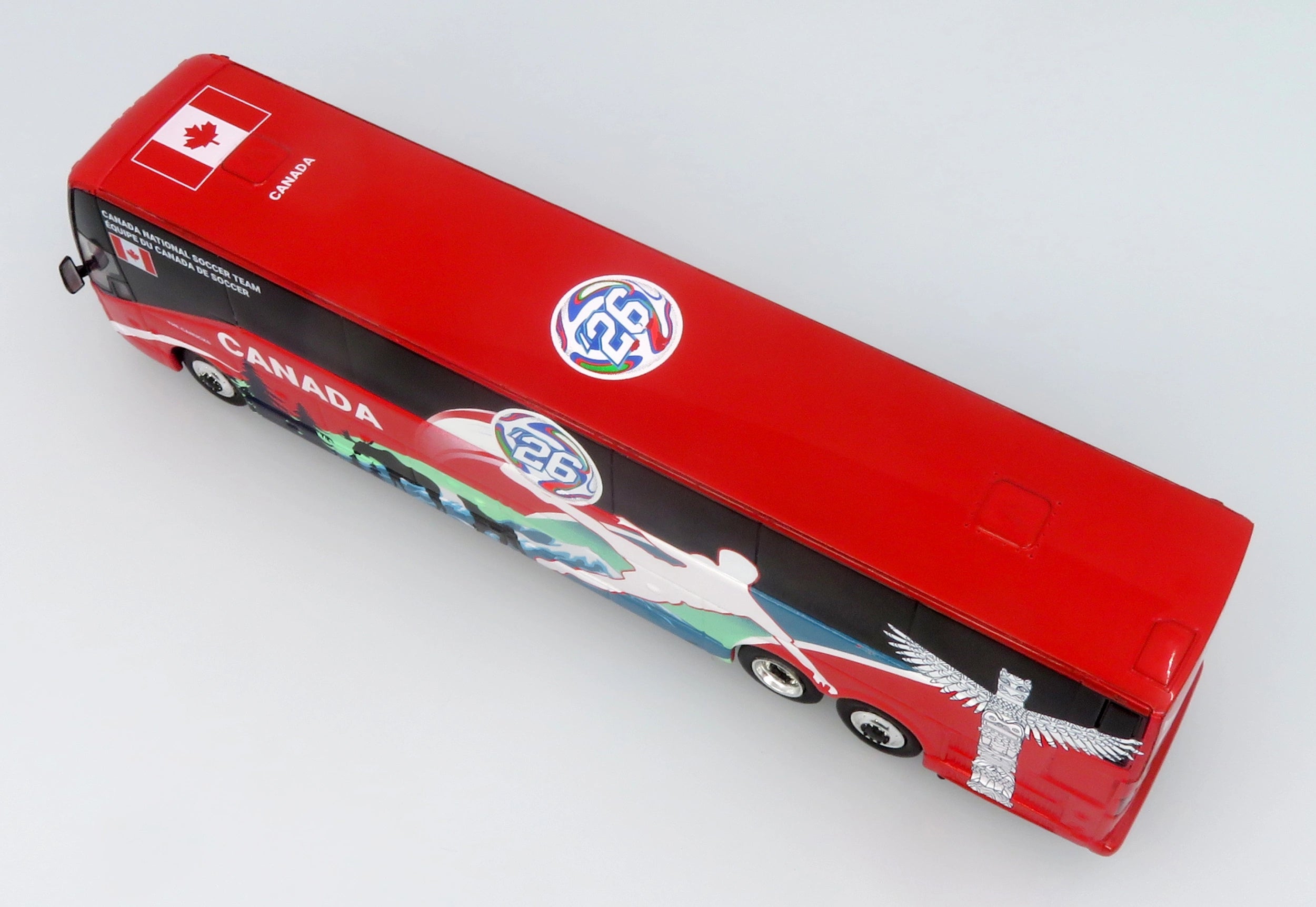Prevost H3-45 Coach Équipe Nationale du Canada World Cup Iconic Replicas 1:87 - 87-0719