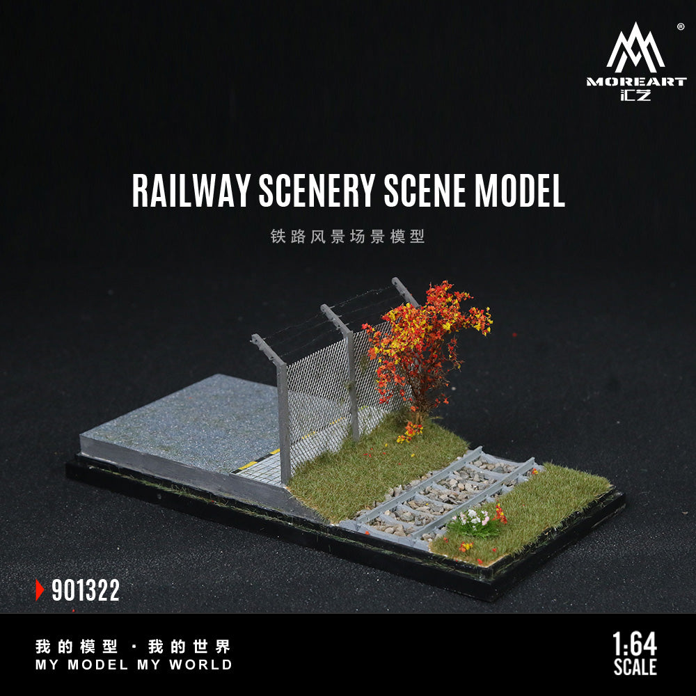 MoreArt Diorama 1:64-TORII LANDSCAPE SCENE MODEL