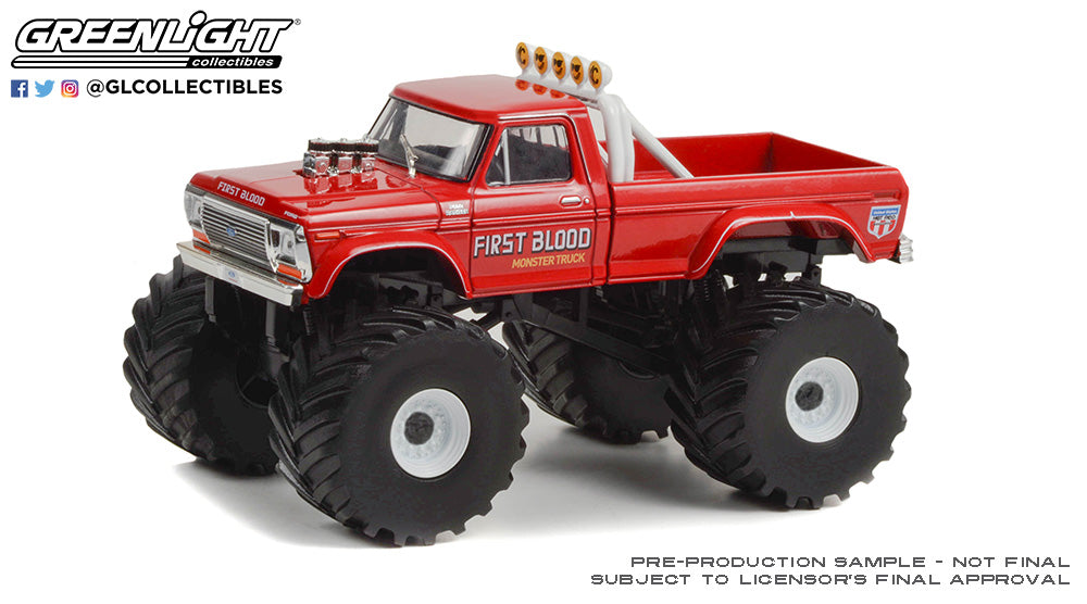 First Blood - 1978 Ford F-250 Monster Truck (avec pneus de 66 pouces)