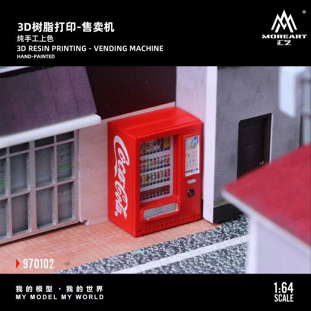 MoreArt Diorama 1:64- TAKOYAKI HOUSE MO970102