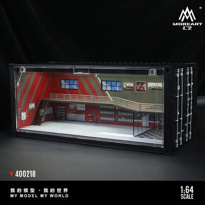 MoreArt 1/64 -Container series Lighting version scene simulation model - MO400218