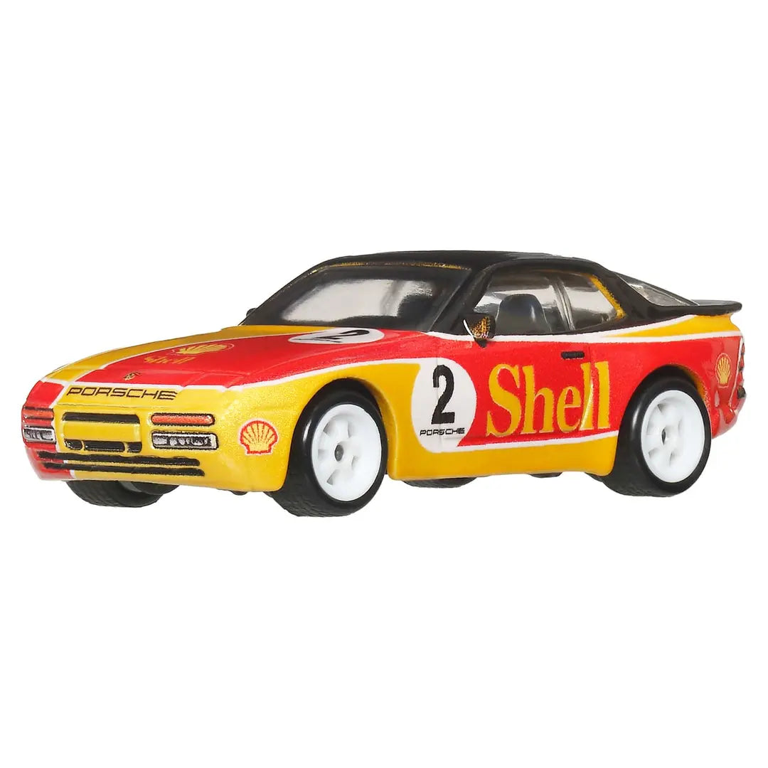 Hot Wheels Premium 1:64 Porsche 944 Turbo 1989 &amp; Porsche Cayenne 2008 avec remorque – Team Transport 2026 