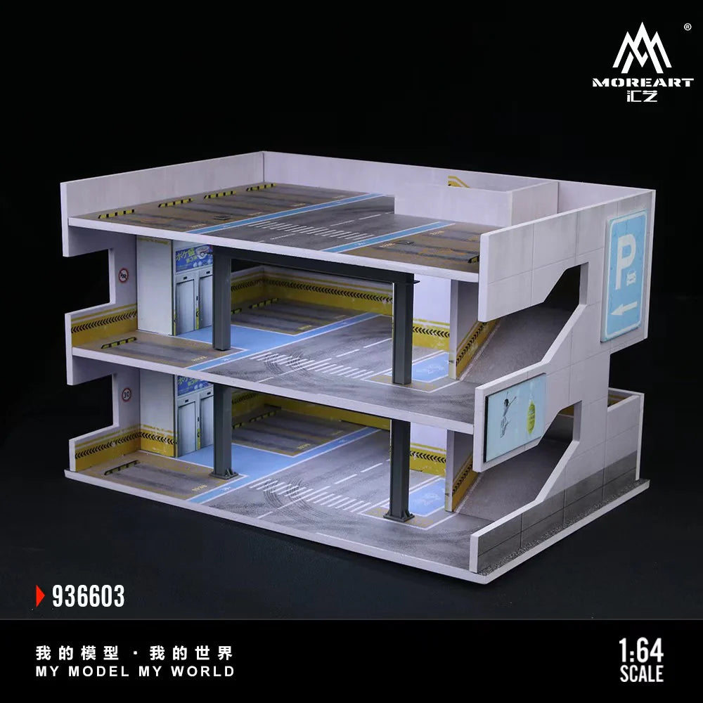 MoreArt Diorama 1:64-Japanese Parking Building MO936603