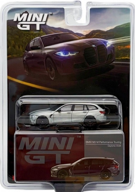 CHASE CARS- MINI GT-BMW M3 M Performance Touring Daytona Violet (MGT00896-CHASE)