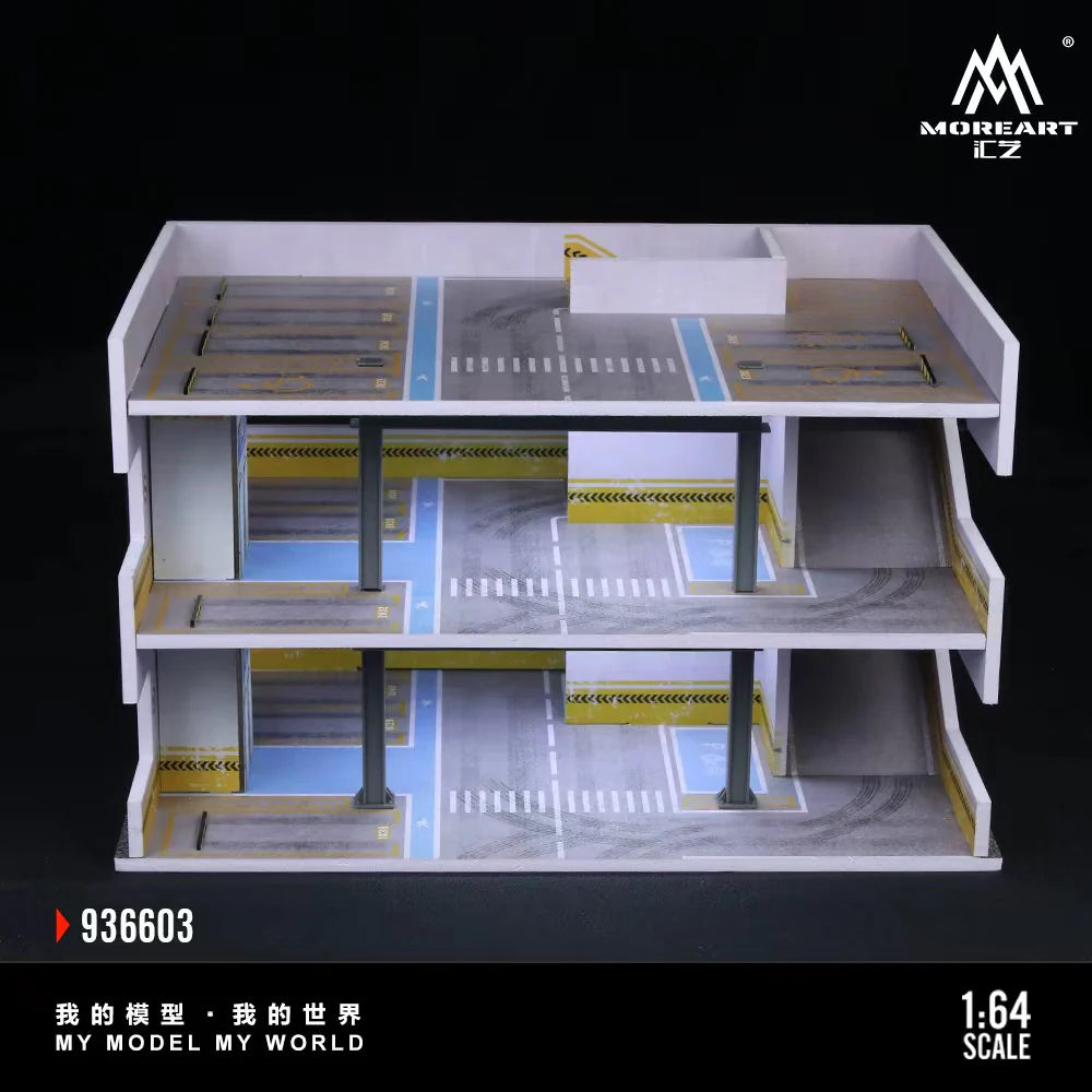 MoreArt Diorama 1:64-Japanese Parking Building MO936603