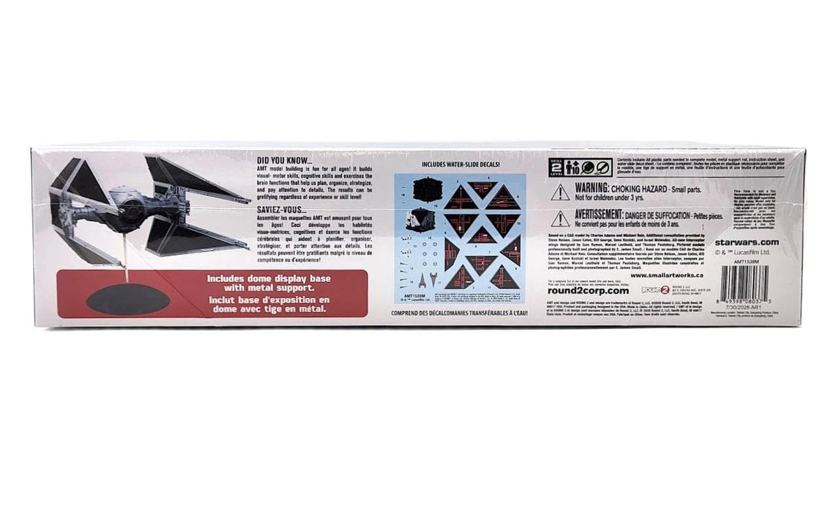 AMT 1:32 Star Wars: Return of the Jedi TIE Interceptor – Model Kit – AMT1539M