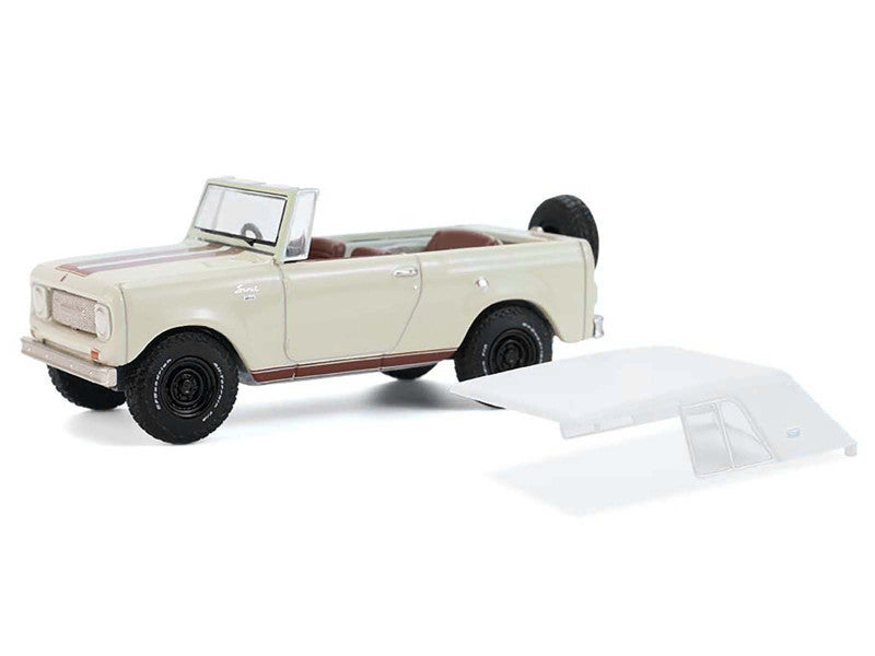 1967 International Scout 800 Sportop (Cream and Brown) GL35310-B