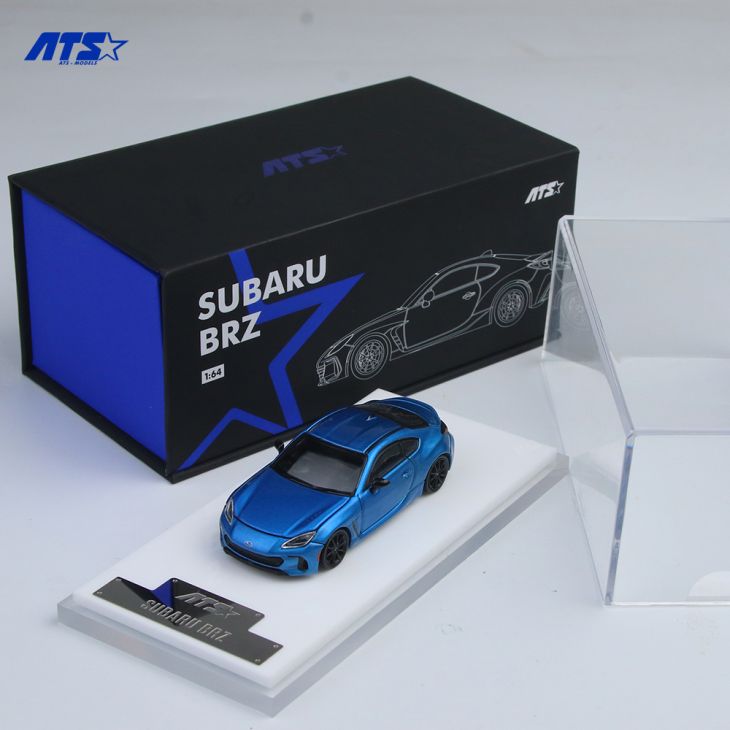 Subaru BRZ Metallic Blue 1:64 – ATS Model ATS880401