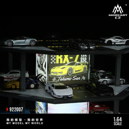 MoreArt 1/64-OCTAGONAL TOWER PARKING LOT O1 MODEL MO922007