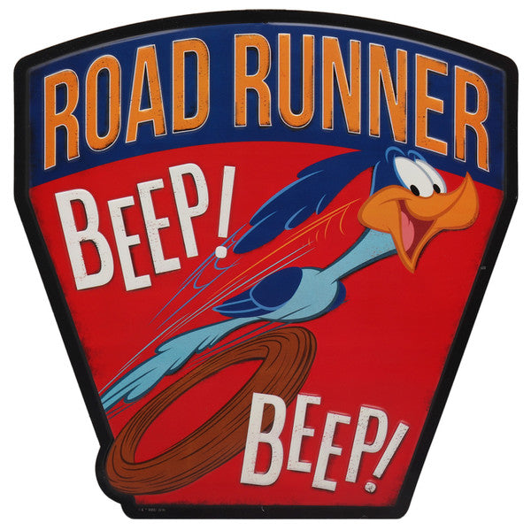 Road Runner Beep Beep Metal Sign