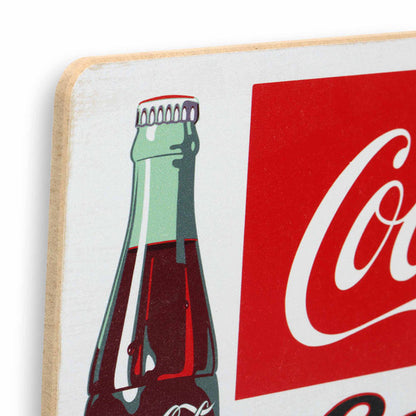 Coca-Cola Genuine Barbecue Wood Wall Decor