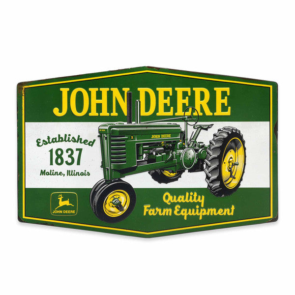 John Deere Tractor Established 1837 Metal Sign