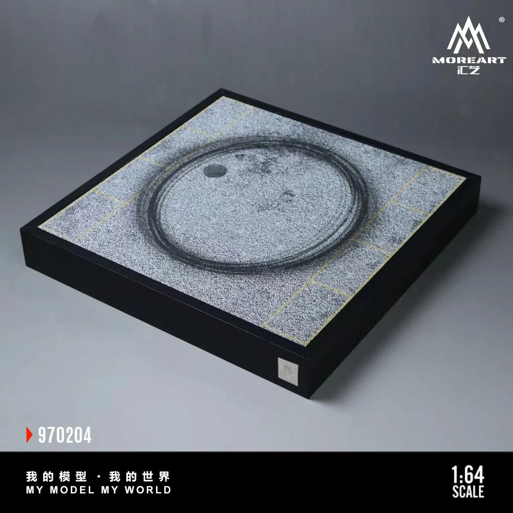 MoreArt 1:64 Car Drift Turntable Scene – O1 Version MO970204