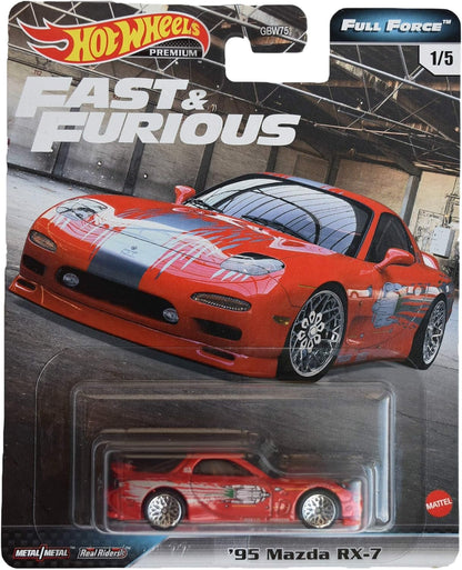(limit 1 per client) Hot Wheels Premium 1:64 - Fast &amp; Furious 25Th Anniversary Premium 2026 P Assortment Box of 10 Cars - HNW46-956P-SEALED