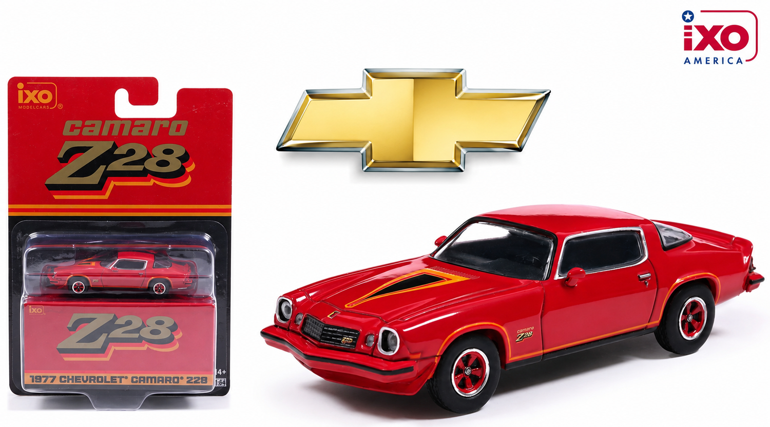 1977 Chevrolet Camaro Z28 - Light Red (1:64)