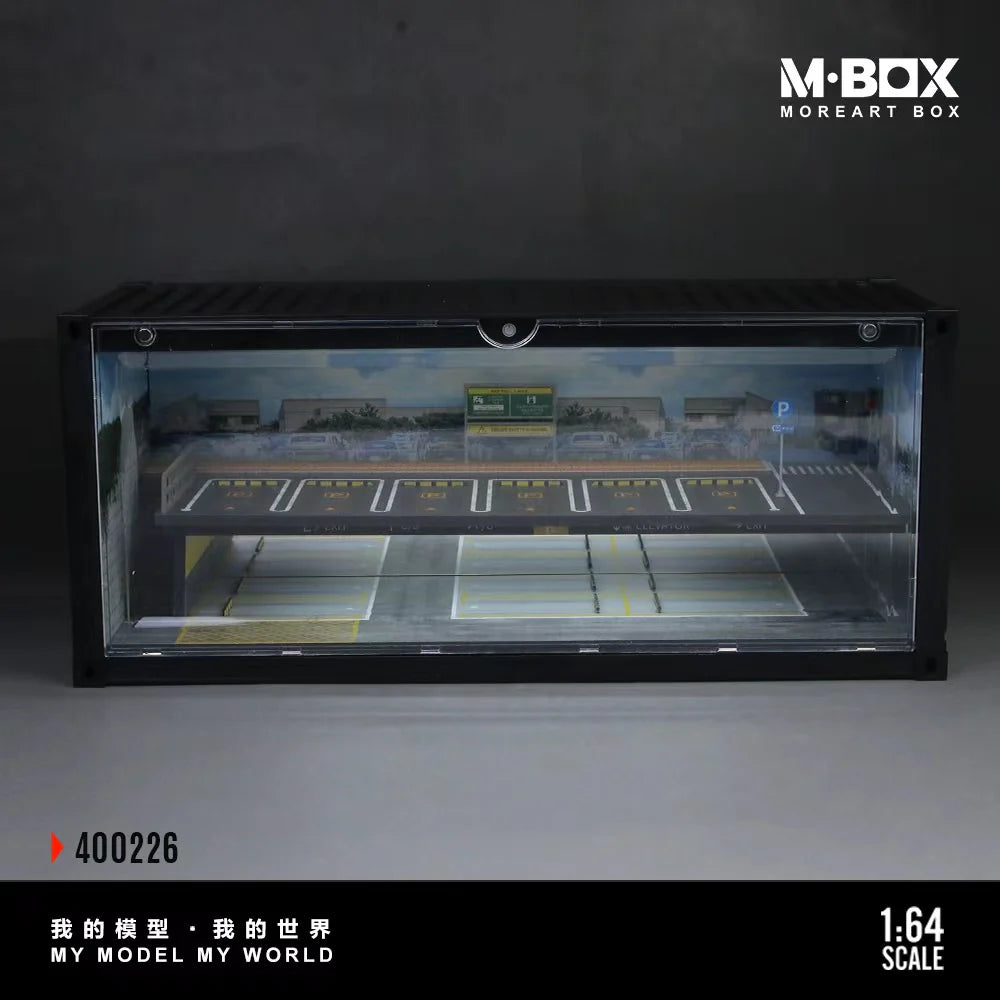 MBOX Scène de Garage Souterrain avec Conteneur Version B 1:64 MB400226