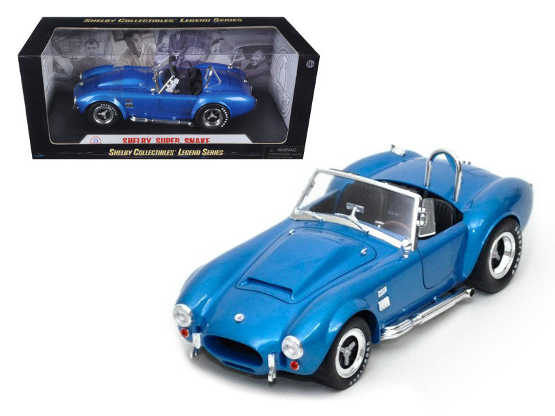 1966 Shelby Cobra Super Snake Blue – Shelby Collectibles Legend Series 1:18 (sc125/blue)