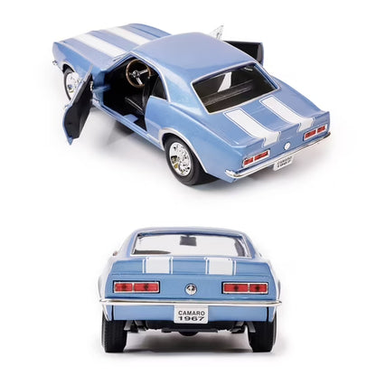 Lucky Die Cast 1:18 Chevrolet Camaro Z/28 1967 – Bleu métallisé – 92188-BLUE
