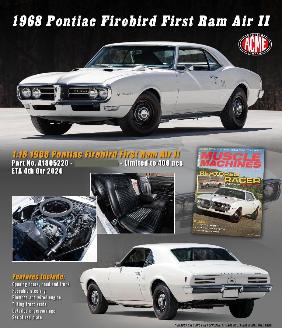 Pontiac Firebird First Ram Air II 1968