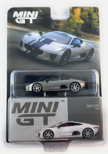 CHASE CARS-MINI GT-JAGUAR C-X75 SILVER (MGT00960-CHASE)