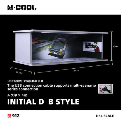 M-Cool Diorama 1:64- Initial D-Style B (MC914912)
