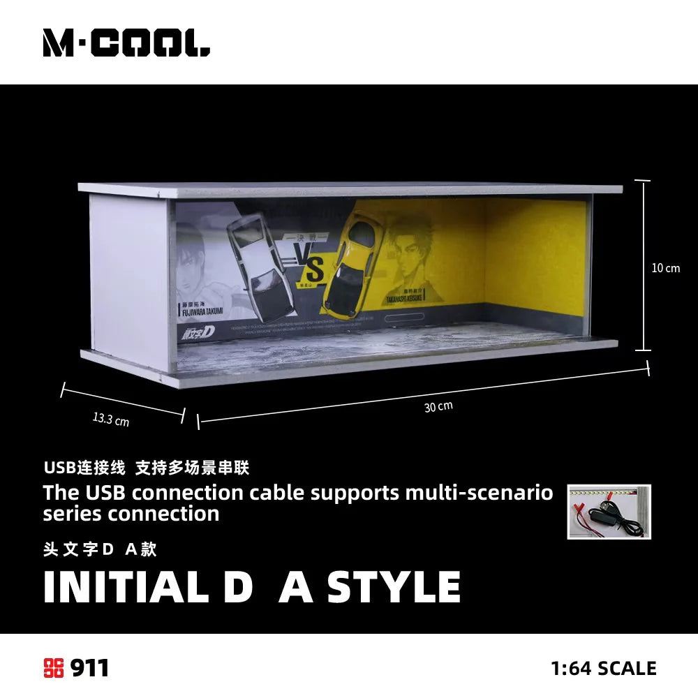 M-Cool Diorama 1:64- Initial D-Style A (MC914911)