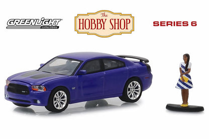 2013 Dodge Charger Super Bee with Woman in Dress, The Hobby Shop Series 6