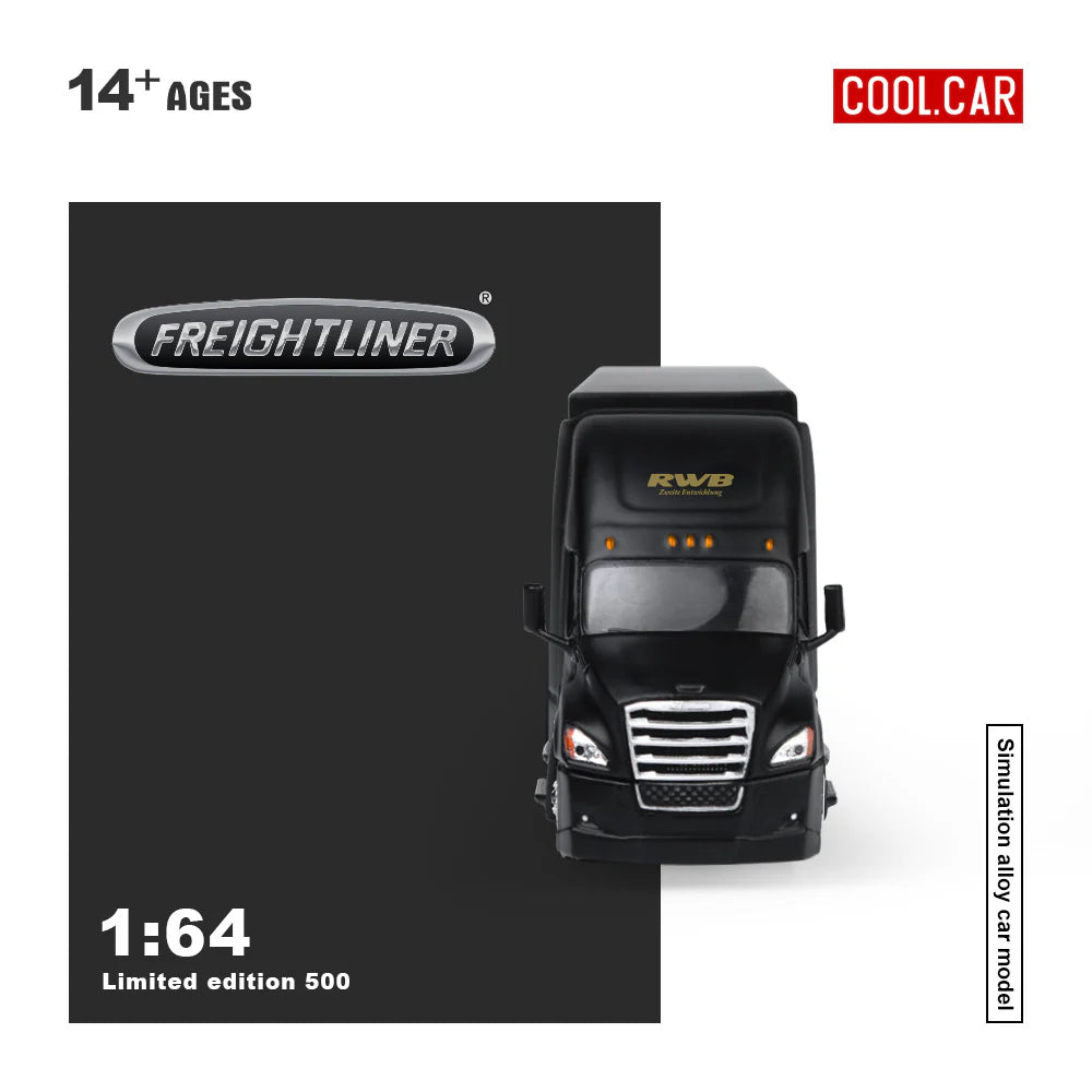 CoolCar 1/64 - Freightliner Container Truck- RWB CC800114