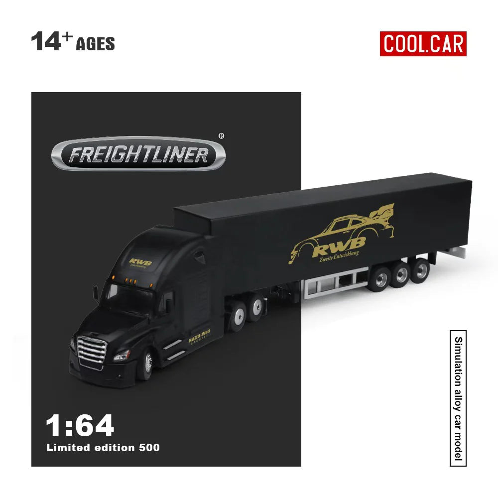 CoolCar 1/64 - Freightliner Container Truck- RWB CC800114
