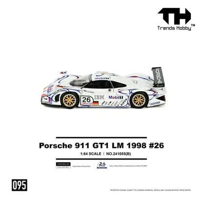 Trends Hobby 1/64-Porsche 911 GT1 LM 1998 