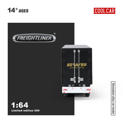 CoolCar 1/64 - Freightliner Container Truck- RWB CC800114