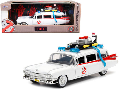 1959 Cadillac Ambulance Ecto-1 White &quot;Ghostbusters&quot; Movie
