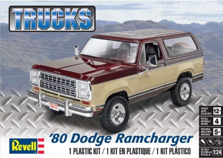 Revell 1/25 1980 Dodge Ramcharger Model Car Kit (85-4372)