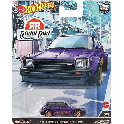 1/64 Hot Wheels Premium Car Culture 2023 "Ronin Run" Set of 5