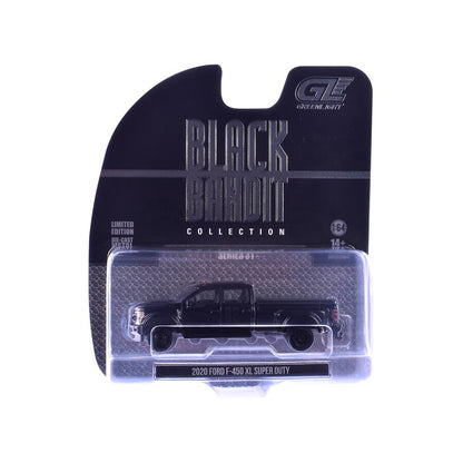 GreenLight 1:64 Ford F-450 XL Super Duty 2020 Noir – Black Bandit Series 31 – GL28190-F