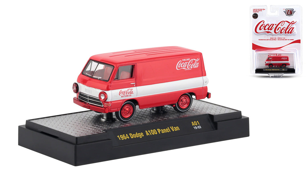 Chase Cars-Coca-Cola, 1964 Dodge A100 Panel Van *Voir Note-*See Note