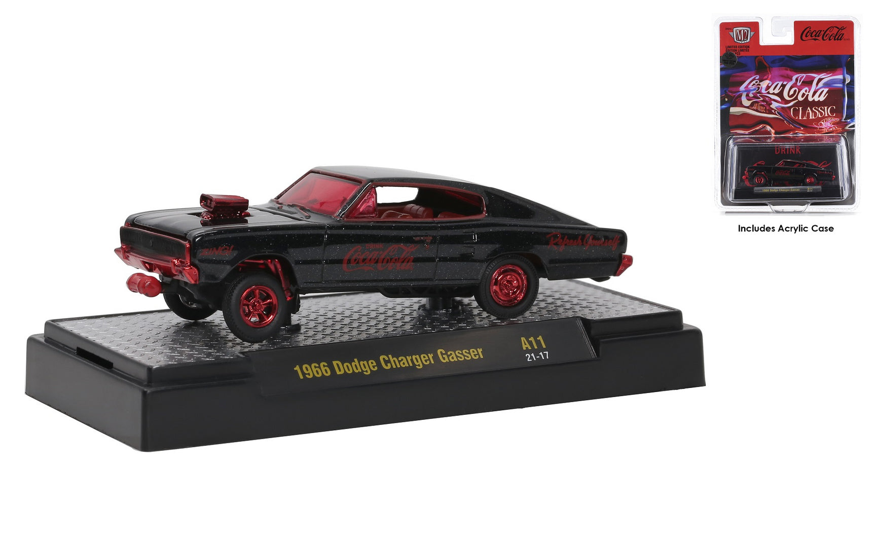 Chase Cars-Coca-Cola, 1966 Dodge Charger Gasser