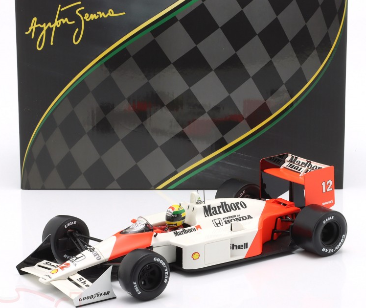 PREMIUM-X - McLAREN - F1 MP4/4 N 12 WORLD CHAMPION WINNER JAPAN GP 1988 AYRTON SENNA 1988