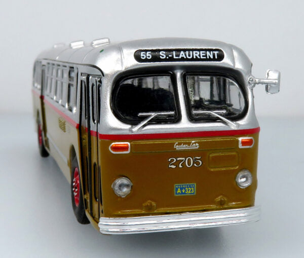 1952 CCF BRILL C-44 TRANSIT BUS: STM MONTREAL (Échelle-Scale 1:87)
