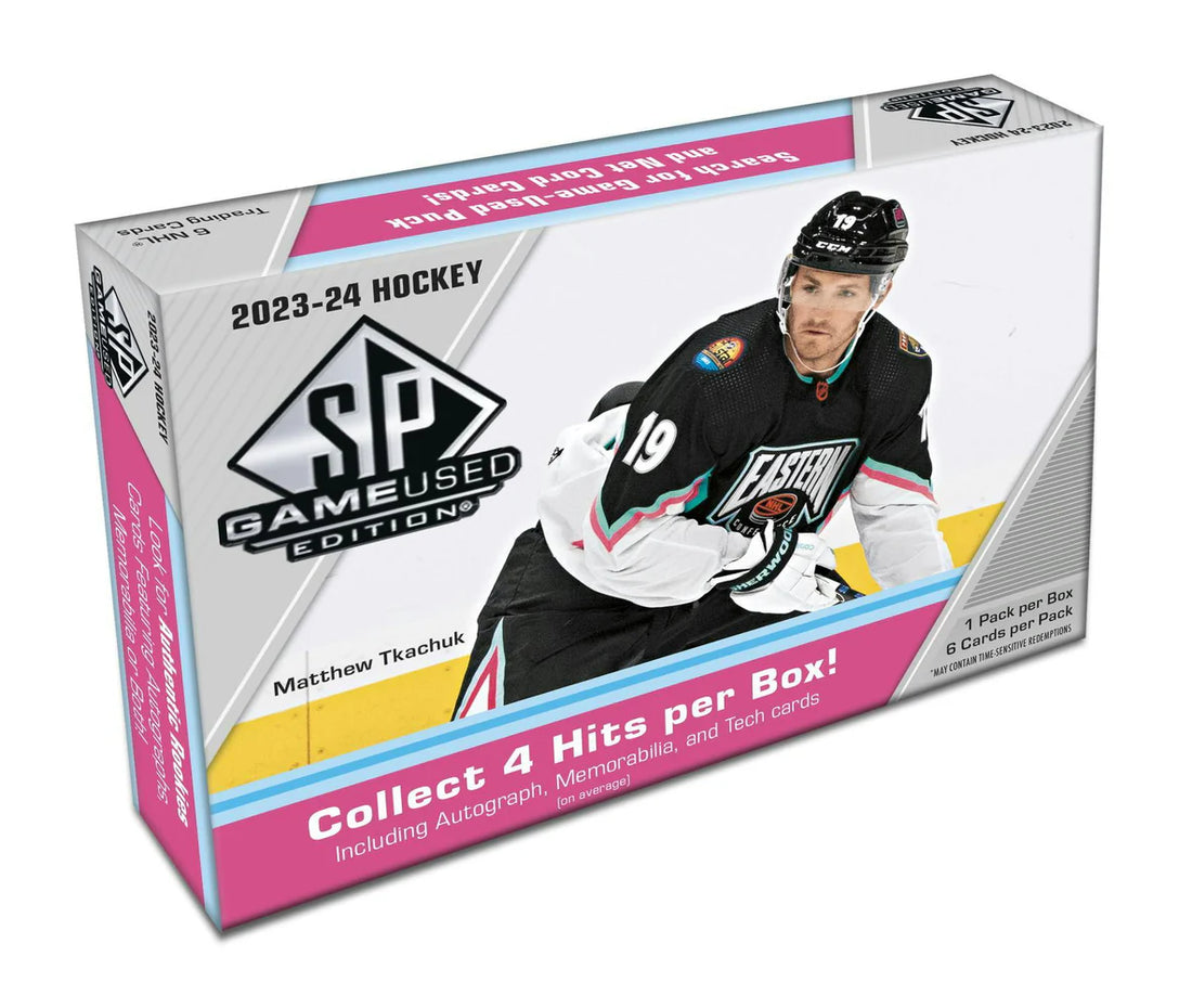 2023-24 Upper Deck SP Game Used Hockey