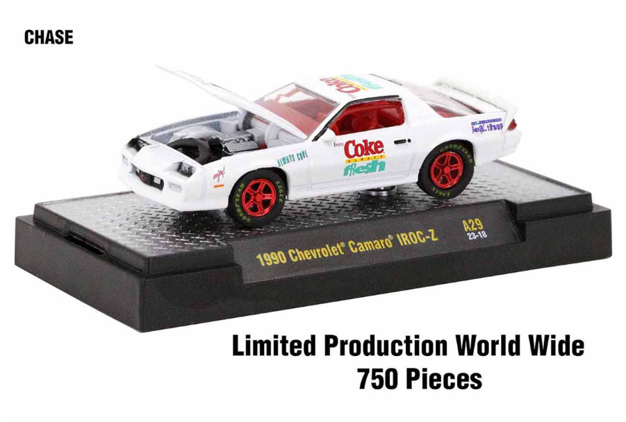 Chase Cars-Coca-Cola, 1990 Chevrolet Camaro IROC-Z