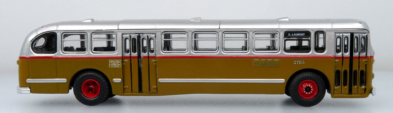 1952 CCF BRILL C-44 TRANSIT BUS: STM MONTREAL (Échelle-Scale 1:87)