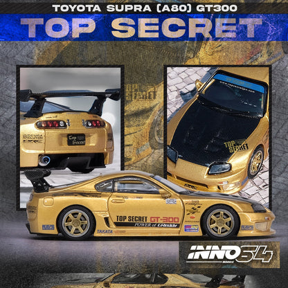 INNO64-TOYOTA SUPRA (A80) TOP SECRET GT300 IN64-A80TS-GOLD