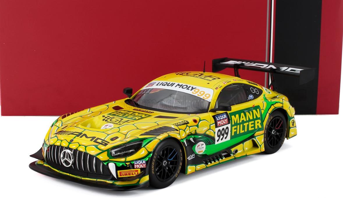 IXO MODEL 1:18- MERCEDES BENZ-AMG GT3 EVO TEAM GRUPPE-M RACING N 999