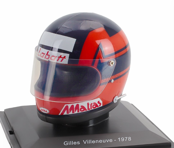 F1- Casque Ferrari Gilles Villeneuve 1978