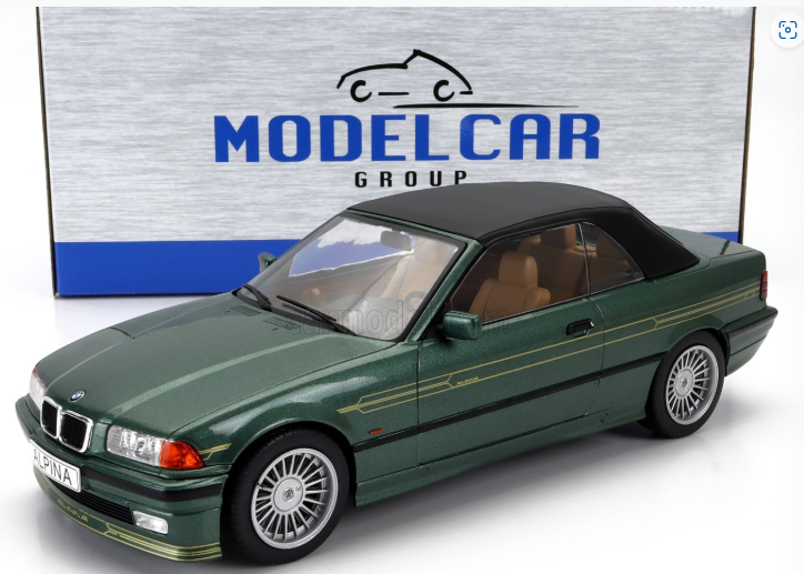 MCG 1/18"-BMW (E36) Alpina B3 3.2 Cabriolet 1996 — Vert MCG18321