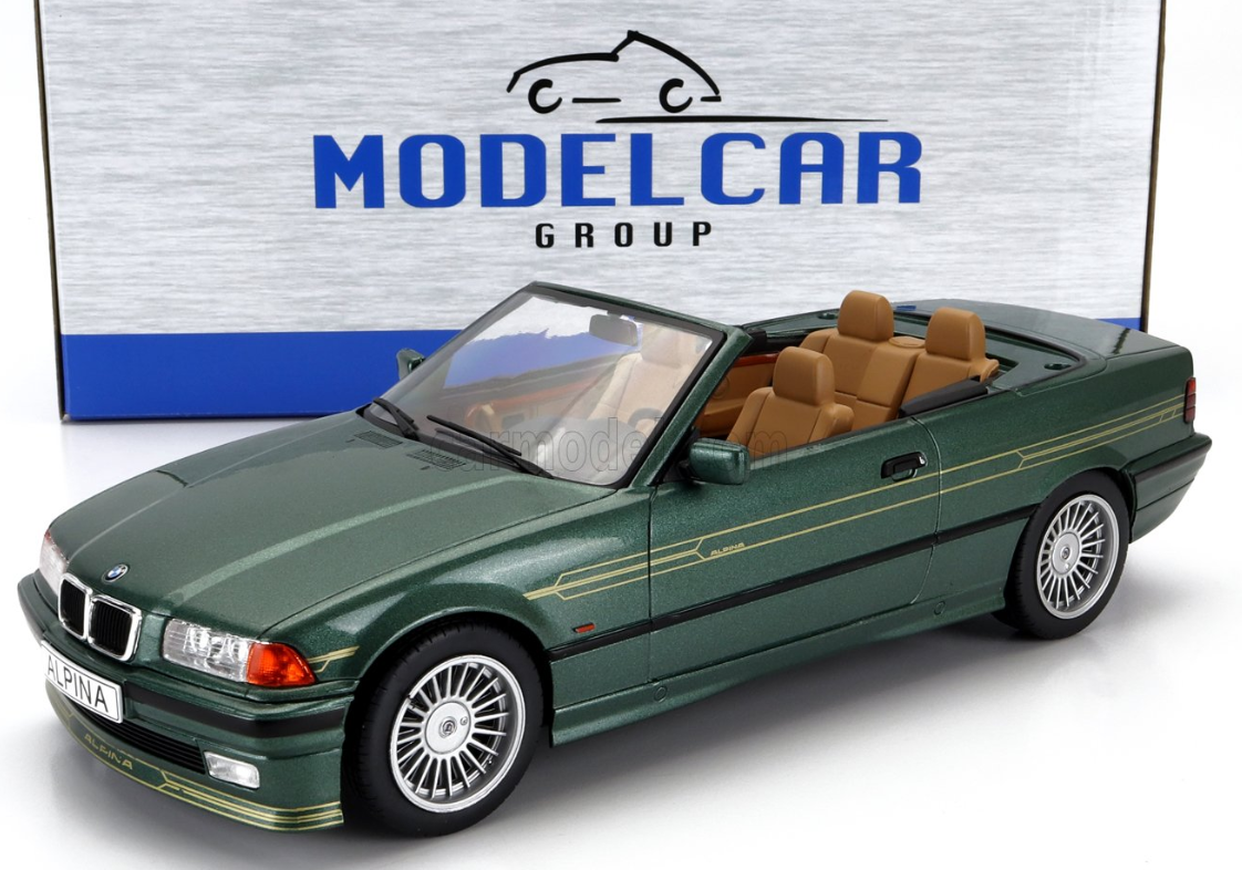 MCG 1/18"-BMW (E36) Alpina B3 3.2 Cabriolet 1996 — Vert MCG18321